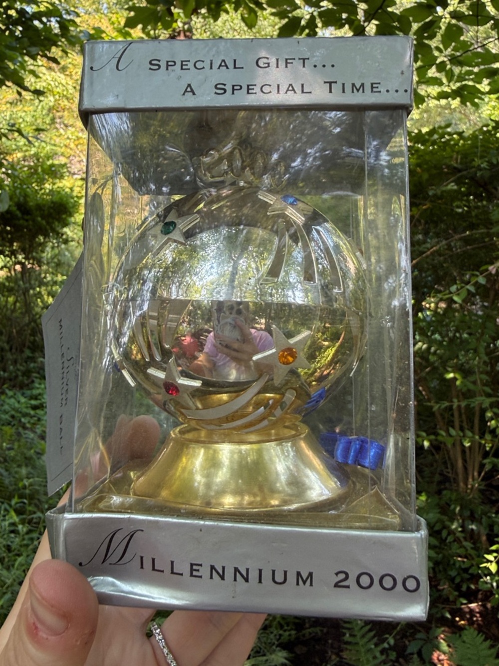 Lenox Silver Plate Millennium Ball 2000